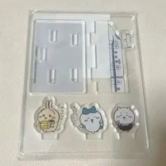 【新品未使用】ちいかわアクリルスタンド (東海道新幹線ホーム) ハチワレ うさぎ