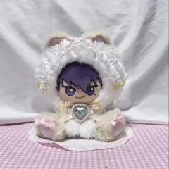 ハンドメイド 着ぐるみ おすわりぬい服 推し活 桃色 白色 肌色 d506