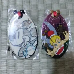 ミッキーマウス ティンカーベル オーバル型アクセサリー