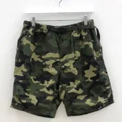GRAMICCI グラミチ ショートパンツ 迷彩 カモフラ 紺 ネイビー M相当