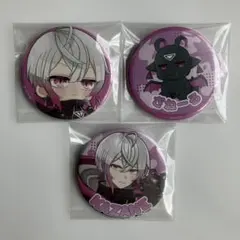 いんく かざね 缶バッジ 3種、クリアカード 4種セット まとめ売り