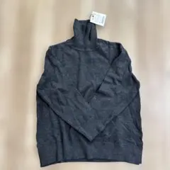 ZARA 女の子 ハイネック セーター ニット グレー 116