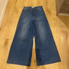 デニムパンツ ワイド デニム