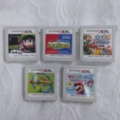 3DSソフトのみ　マリオ系５本まとめ　動作確認済み