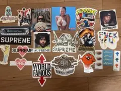 貴重】Supreme 歴代ステッカー 202枚 ダブリなし - メルカリ