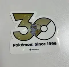 スイクン ポケモン30周年ランダムシール 聖水ソンスポップアップpopup