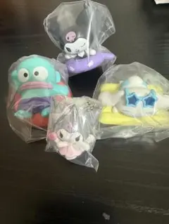 サンリオガチャポン　ハンギョドン、クロミちゃん、シナモン