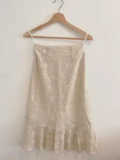 FREE'S MART ハイウエストレースマーメイドスカート