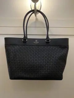 kate spade new yorkトートバッグ 黒 A4可 肩掛 新品 袋付