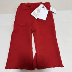 マーキーズ オーシャンアンドグラウンド フレアパンツ90 赤