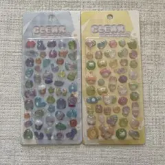【正規品】クリアぷくぷくキャンディシール　吉田産業 2枚セット
