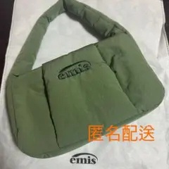 emis オリーブグリーン ショルダーバッグ