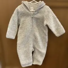 Baby Gap フード付きアウター 70cm 6-12ヶ月 グレー