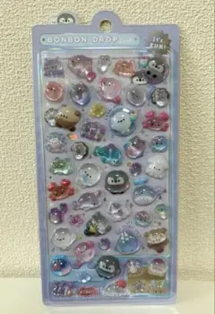 新品！　ボンボンドロップシール　ぷかぷかボンボン　うるちゅるシール　平成女児