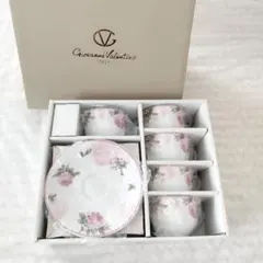 Giovanni Valentino カップ＆ソーサー 5点セット 花柄 未使用