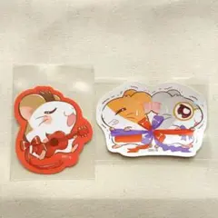 とっとこハム太郎 ステッカー シール まいどくん めがねくん とんがりくん