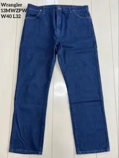 W40 L32 Wrangler 13MWZPW ストレートデニム ニカラグアのサムネイル