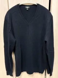 UNIQLO カシミヤセーター　Vネックニット L