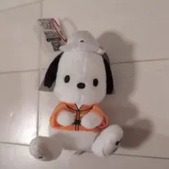 ポチャッコ　マスコットストラップ 消防士コスチューム