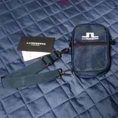J.LINDEBERG ジェイリンドバーグ ラウンドポーチ/ケース 超美品！のサムネイル