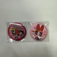パワーパフガールズ 刺繍缶バッジ