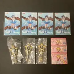 セーラームーン　明治　セーラーマーキュリー　クリアカード　クリスタルスティック