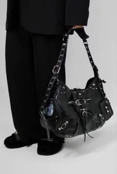 【残り1点】archive studs bag y2k 00s デザインY2K