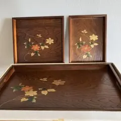 角館 樺細工 桜皮細工 盆 トレー 伝統工芸品 - メルカリ