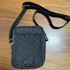 コーチ ブラック ショルダーバッグ