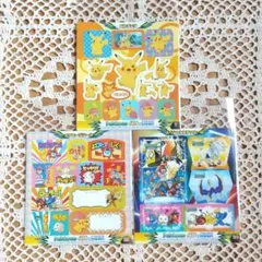 ポケモン サン&ムーン シール ステッカー 3枚セットのサムネイル
