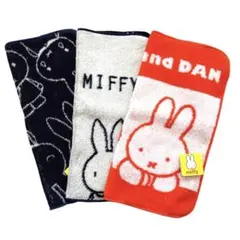 miffy ミッフィー タオルハンカチ 3枚セット 西川 ミニタオルのサムネイル