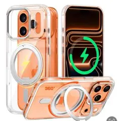 iPhone 17 Pro 用 ケース　MagSafe対応　クリア