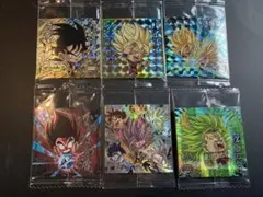ドラゴンボール ウエハースシール6枚セット　シークレット複数
