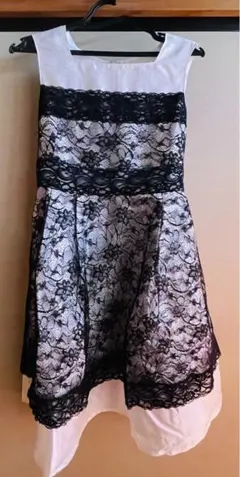 キャサリンコテージ　発表会　ドレス　花柄レース　150cm