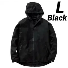 WORKMANウールライクレインジャケット⭐️ブラックL