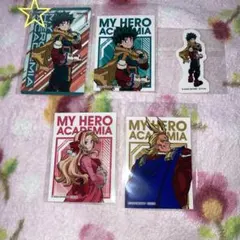 ヒロアカ 書き下ろしステッカーコレクション 緑谷出久 アンナ ダークマイト