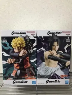 NARUTO Grandista うずまきナルト　うちはサスケ　フィギュア