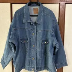 チャオパニック　デニムジャケット サイズ45 青　ジージャン