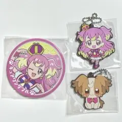 わんだふるぷりきゅあ！キュアワンダフル 犬飼こむぎ ラバーストラップ 缶バッジ