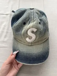 supreme Sロゴデニムキャップ