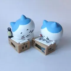 ちいかわ　いっしょにがんばろ！ダンボールウォッチ　ハチワレ　ガチャ　カプセルトイ