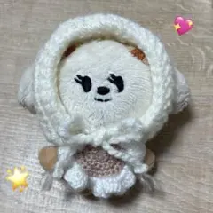 【TXT プルバトゥ用】バムグッ ニット帽&スタイ⋈﻿編み物 ハンドメイド服♡