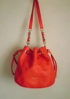 ケイトスペード ショルダー ハンドバッグ チェーン 巾着バッグ