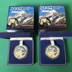 ☆掘出し物☆2007年 1ドル 純銀 プルーフ銀貨 アオラキ/マウント