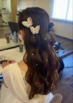 蝶モチーフヘアピンセット