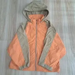 nico and... 　ニコアンド　ウインドブレーカー　オレンジ　ベージュ
