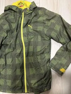 PUMA ドット柄 ウィンドブレーカー L
