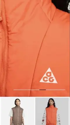 NIKE ACG prima-loft ベスト オレンジ L sizeのサムネイル