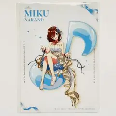五等分の花嫁＊　クインテット　アニーク　中野三玖　みく　特典フォトカード
