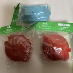 未開封 BRUNO ランチボックス 青 赤 セット